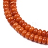 Dyed Natural White Jade Beads Strands G-G107-A26-01-3