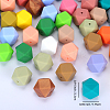 Hexagonal Silicone Beads SI-JX0020A-112-2