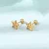 304 Stainless Steel Stud Earrings for Women SA-CBA44F8-04G-02-1