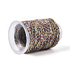 22M Rainbow Color Macrame Cotton Cord OCOR-T017-07I-2