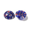 Handmade Millefiori Glass Cabochons LAMP-H063-01C-2