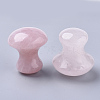 Mushroom Shape Natural Rose Quartz Massager G-S364-001-3
