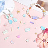 120Pcs Macaron Color Natural Shell Beads SHEL-SC0001-71-6