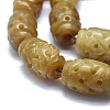 Natural Xiuyan Jade Beads Strands G-O179-E02-3