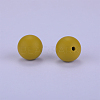 Round Silicone Focal Beads SI-JX0046A-71-2