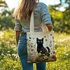 Canvas Women's Tote Bags ABAG-WH0057-002-7