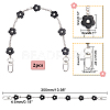   2Pcs Alloy Enamel Bag Decorative Chains DIY-PH0010-81-2
