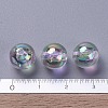 Eco-Friendly Transparent Acrylic Beads PL735-2-4
