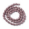 Faceted Glass Beads Strands GLAA-E037-01B-2