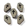 Printed Wood Beads WOOD-Z002-15D-1