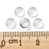 Transparent Glass Cabochons X-GGLA-R026-6mm-5