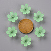 Frosted Acrylic Bead Caps MACR-S371-07A-733-3