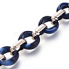 Transparent Acrylic Handmade Cable Chain AJEW-JB00547-03-2
