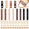 8 Sets 4 Colors PU Leather Chain Bag Strap FIND-PH0006-85-1