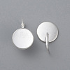 304 Stainless Steel Leverback Earring Settings X-STAS-F191-03S-16mm-2