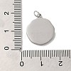 304 Stainless Steel Pendant Rhinestone Settings STAS-K263-34P-3