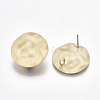 Iron Stud Earring Findings IFIN-T010-10-2