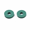 Handmade Polymer Clay Beads Strands CLAY-R089-6mm-T02B-35-4