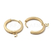 201 Stainless Steel Huggie Hoop Earrings Findings STAS-A167-01D-G-2
