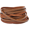 Gorgecraft Flat Cowhide Leather Jewelry Cord LC-GF0001-10A-02-1