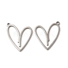 Non-Tarnish 304 Stainless Steel Pendants LS-STAS-A070-28P-1