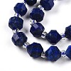 Natural Lapis Lazuli Beads Strands G-O201B-25-1-4