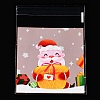 Christmas Theme Plastic Bakeware Bag ABAG-F006-02A-2