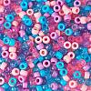 1200Pcs 2 Style 3 Colors Opaque & Transparent Acrylic European Beads OACR-SZ0001-27-3