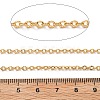 10M Brass Cable Chains CHC-L052-02B-G-2