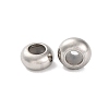 202 Stainless Steel Beads STAS-P238-10P-A-1