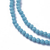 Synthetic Turquoise Beads Strands G-F596-39-2mm-3