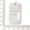 304 Stainless Steel Pendants STAS-M115-01P-E-3