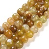 Natural Striped Agate/Banded Agate Beads Strands G-Z060-A01-C09-1