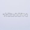 Carbon Steel Cutting Dies Stencils DIY-K026-07-3