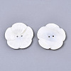 2-Hole Freshwater Shell Buttons SSHEL-R049-05-2