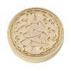 Christmas Series Wax Seal Brass Stamp Head LS-AJEW-M037-01G-26-2