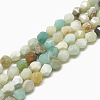 Natural Flower Amazonite Beads Strands G-S300-84-10mm-1