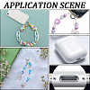 50pcs PVC Plastic Mobile Dustproof Plugs FIND-SC0013-60B-4