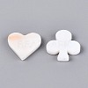 4Pcs 4 Styles Natural Freshwater Shell Beads BSHE-T014-48-3