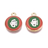 Printed Alloy Pendants PALLOY-SZC0008-12F-1