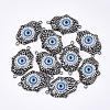 Polymer Clay Rhinestone Links connectors RB-T010-10-1