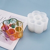 Round Lipstick Storage Box Silicone Molds X-DIY-K017-15-1
