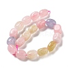 Dyed Natural Malaysia Jade Beads Strands G-P528-I02-01-3