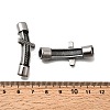 304 Stainless Steel Cross Links Connector Charms STAS-D382-21AS-3