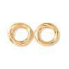Brass Linking Rings KK-C157-06D-G-1