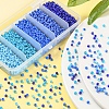1900Pcs 5 Colors Baking Paint Glass Seed Beads SEED-YW0001-76C-3