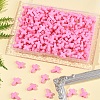 200Pcs Opaque Acrylic Beads SACR-FS0001-39B-8