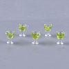 Resin Cup Pendants CRES-S359-11A-2