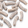 Opaque Crackle Acrylic Beads X-MACR-S372-002N-006-1