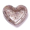 Resin with Natural Other Quartz Chip Stones Ashtray DJEW-F015-03E-1